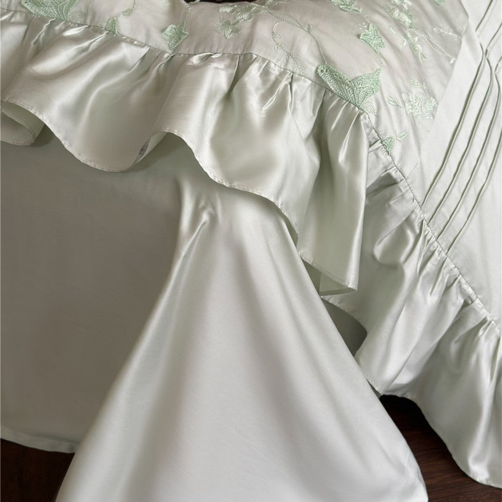 Butterfly Embroidered Bedding Set