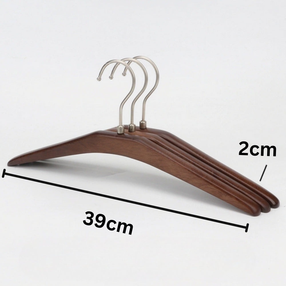 Golden Arc Clothing Hangers Silver 1 Piece