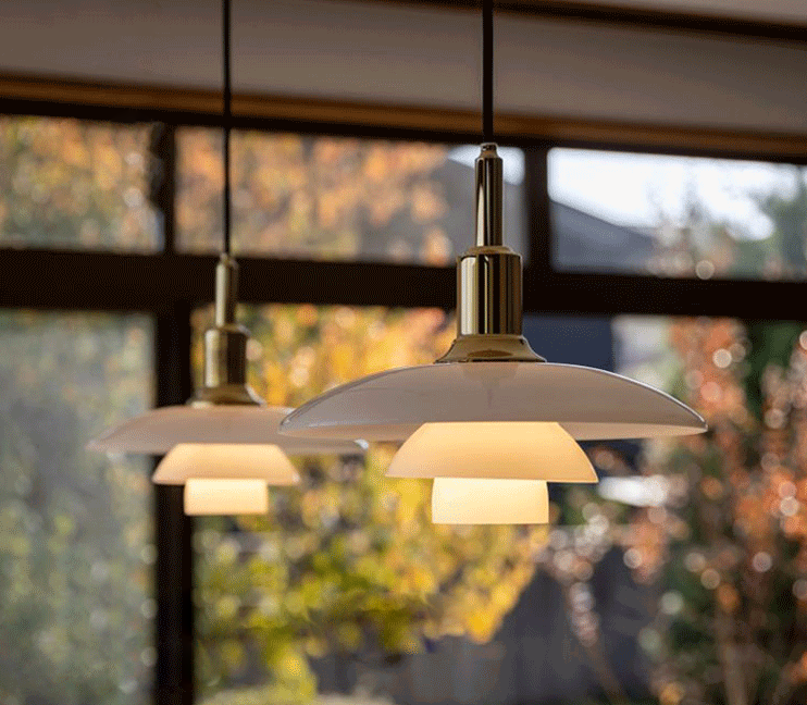 Cala Aluminum Layered Pendant Light Lamp