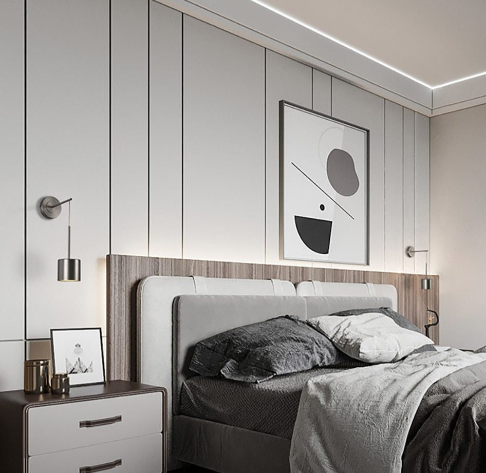 Calibre Suspended Metal Wall Lamp