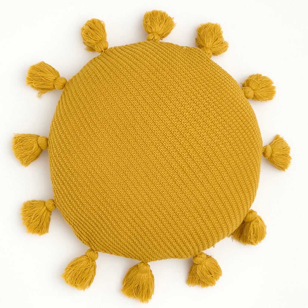 Cami Round Tassel 15 inch Pillow