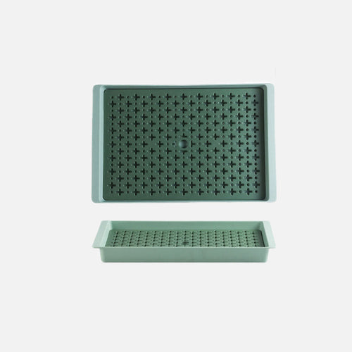 Camper Drain Storage Trays Mint Green