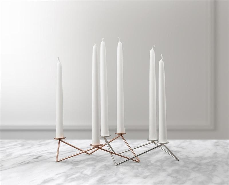 Candelabro Candle Holder Bronze