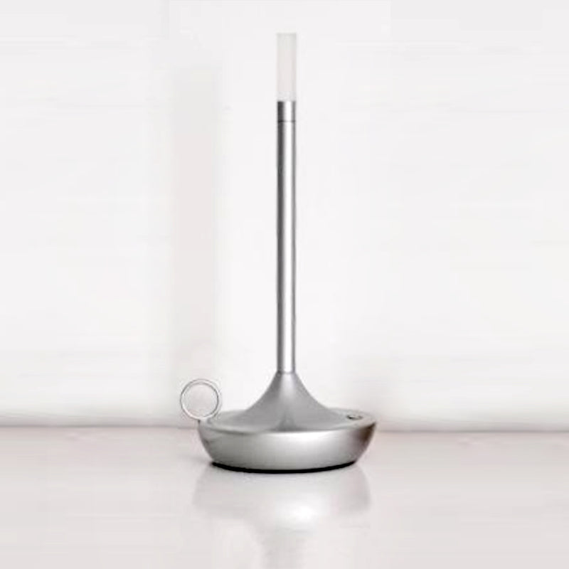 Candlelight Cordless Lamp Silver