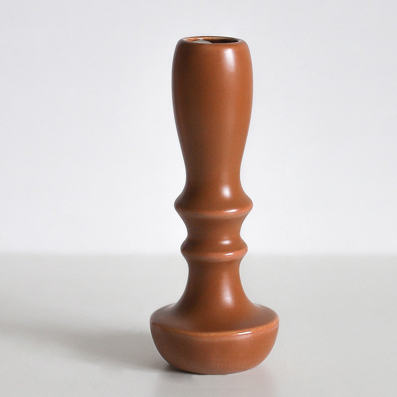 Candy Glazed Ceramic Candle Holders
