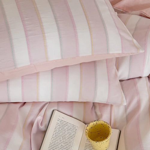 Candy Striped Bedding Set