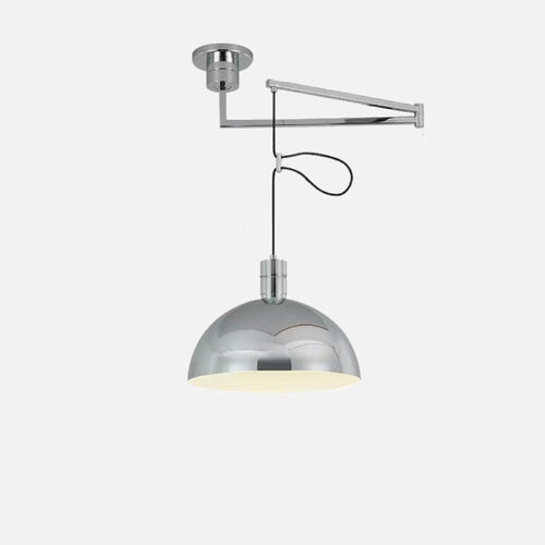 Canelle Industrial LED Pendant Lamp Metal Chrome