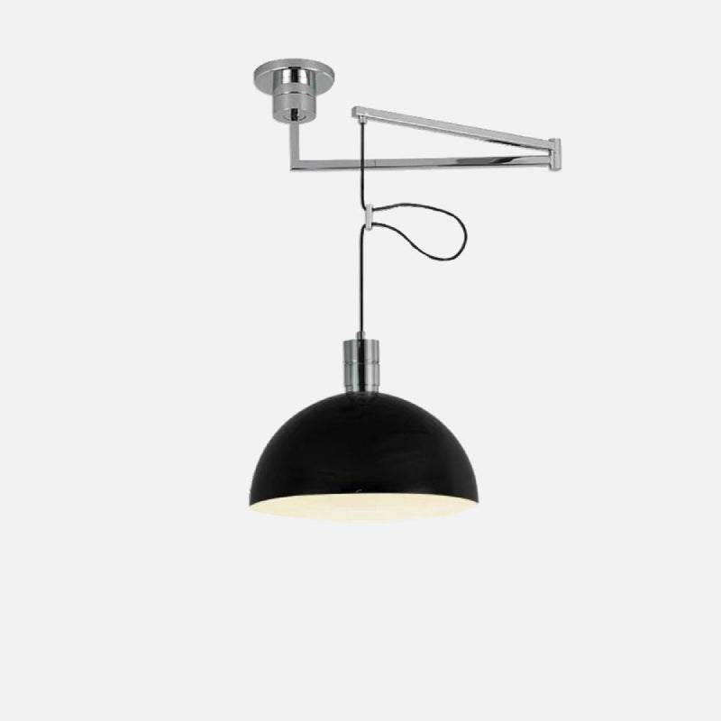 Canelle Industrial LED Pendant Lamp Metal Black