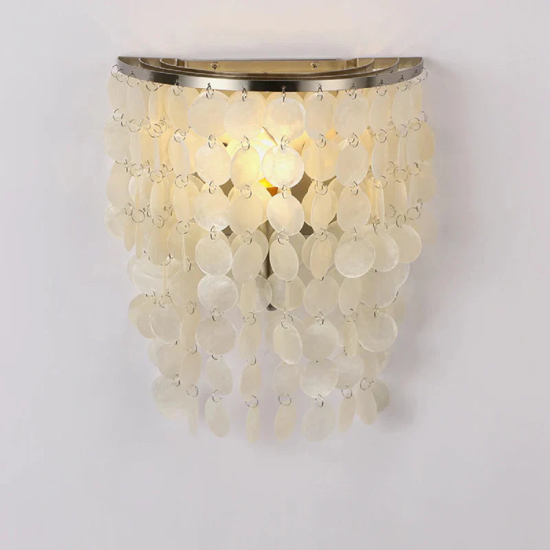 Capiz Sea Shell Wall Lamp