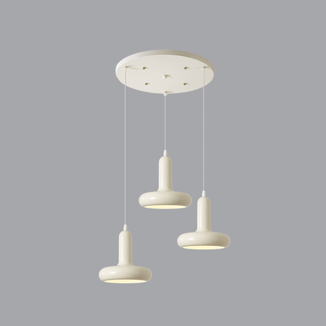 Capsule Pendant LED Light 3 Pc Pendant Round Base