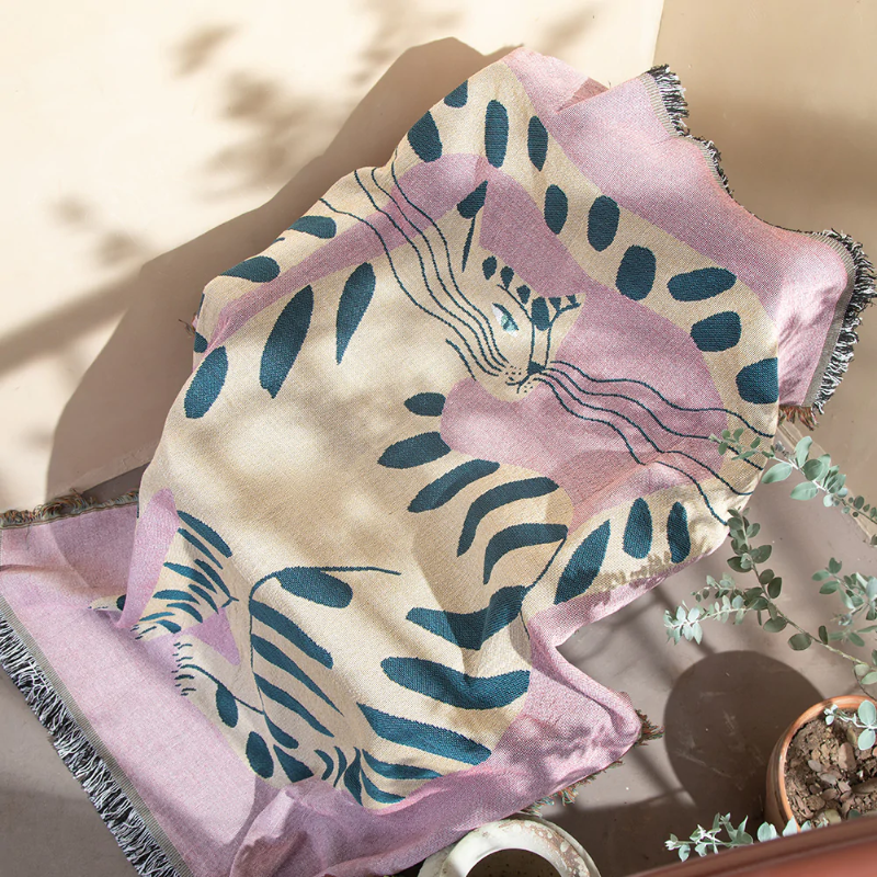 Cats Bohemia Throw Blanket