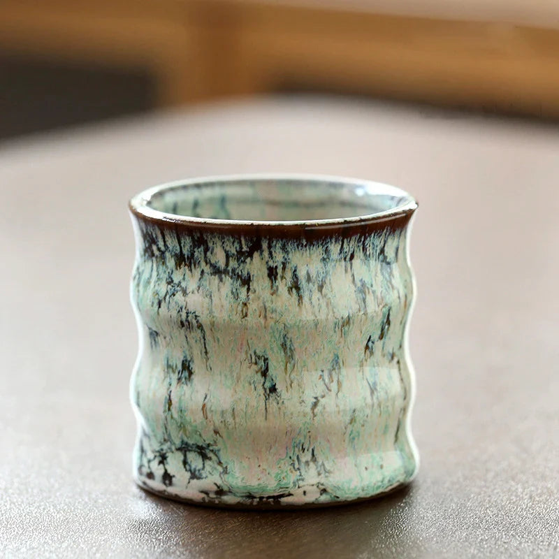 Celestial Glaze Tea Cup Light Green