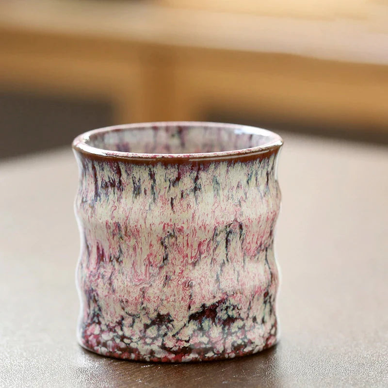 Celestial Glaze Tea Cup Light Pink