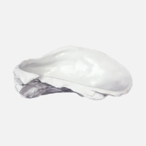 Ceramic Oyster Dessert Plate One size