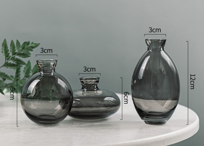 Cezanne Glass Vase Set