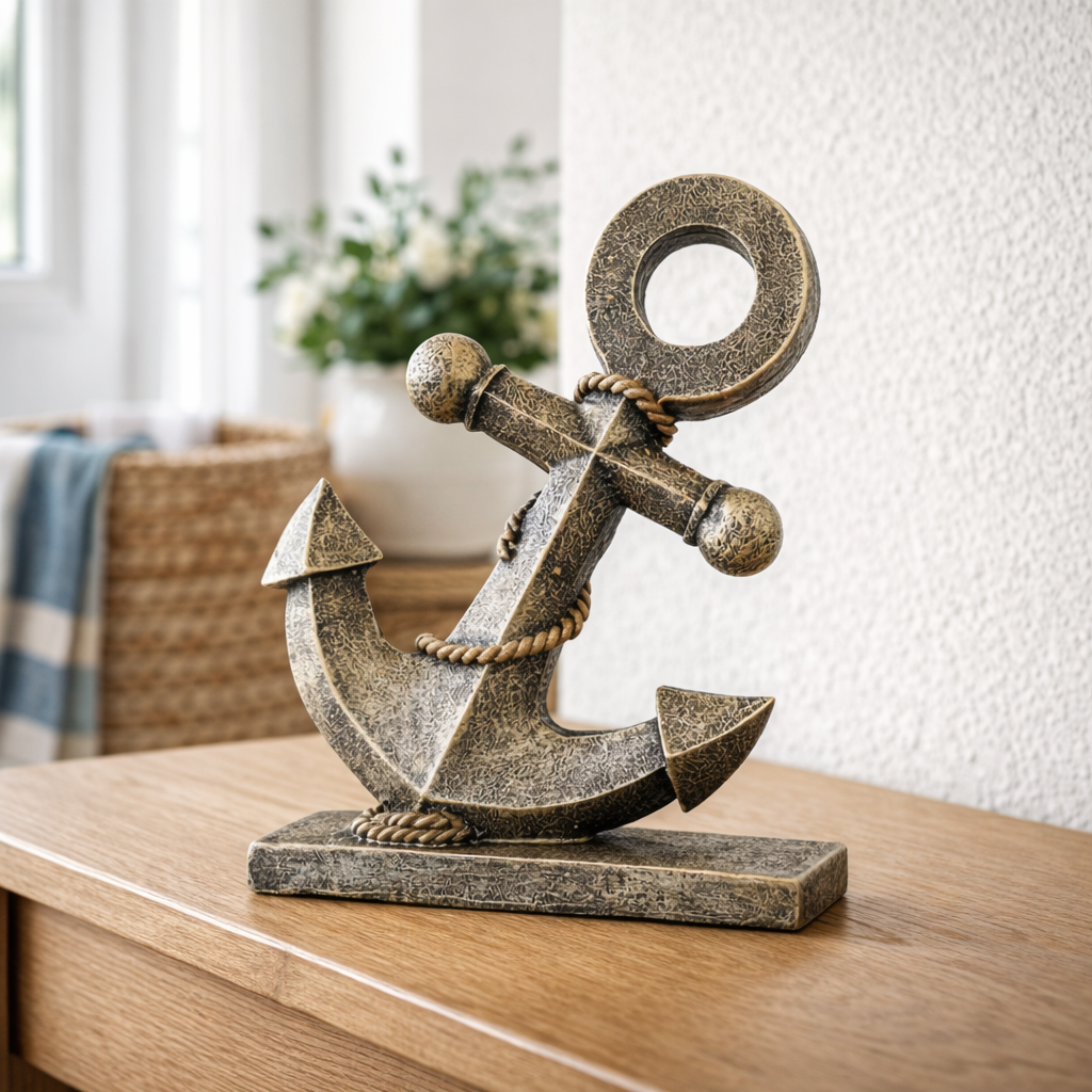 Admiral’s Crest™ - Nautical Vintage Anchor Ornament