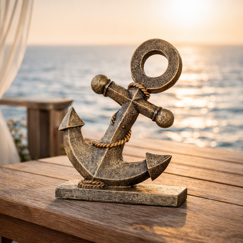 Admiral’s Crest™ - Nautical Vintage Anchor Ornament