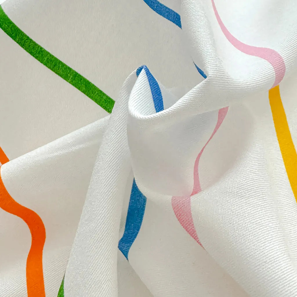 Cheerful Striped Bedding Set