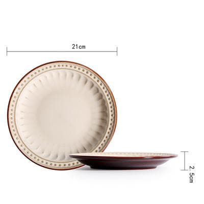 Claudia Dinnerware & Serveware 8 inch plate