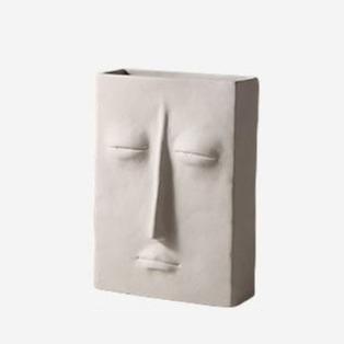 Clay Profile Ceramic Accents Square Face L