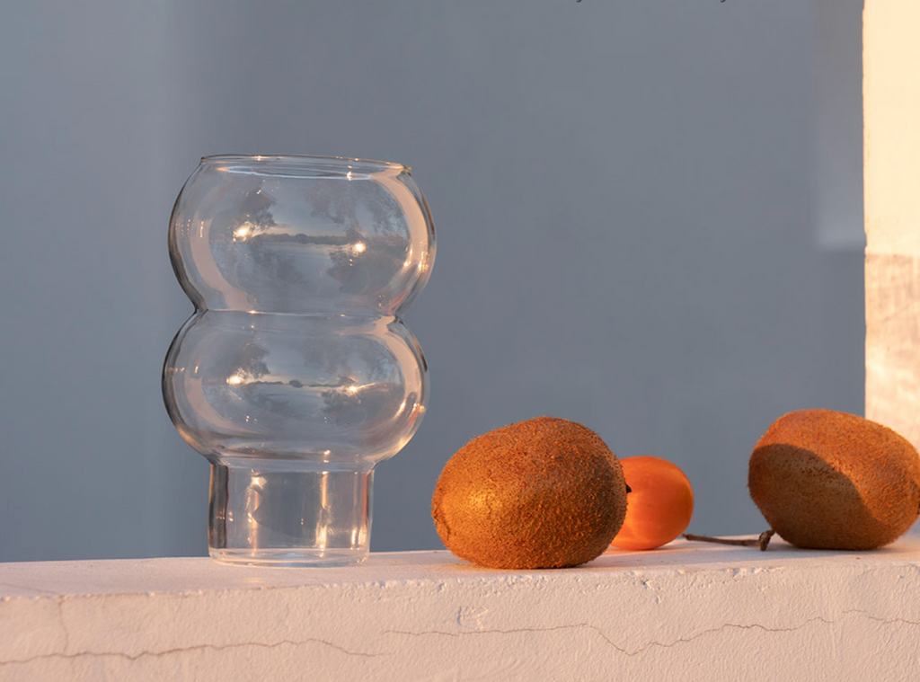 Clear Droplet Cocktail Glass - Final Sale