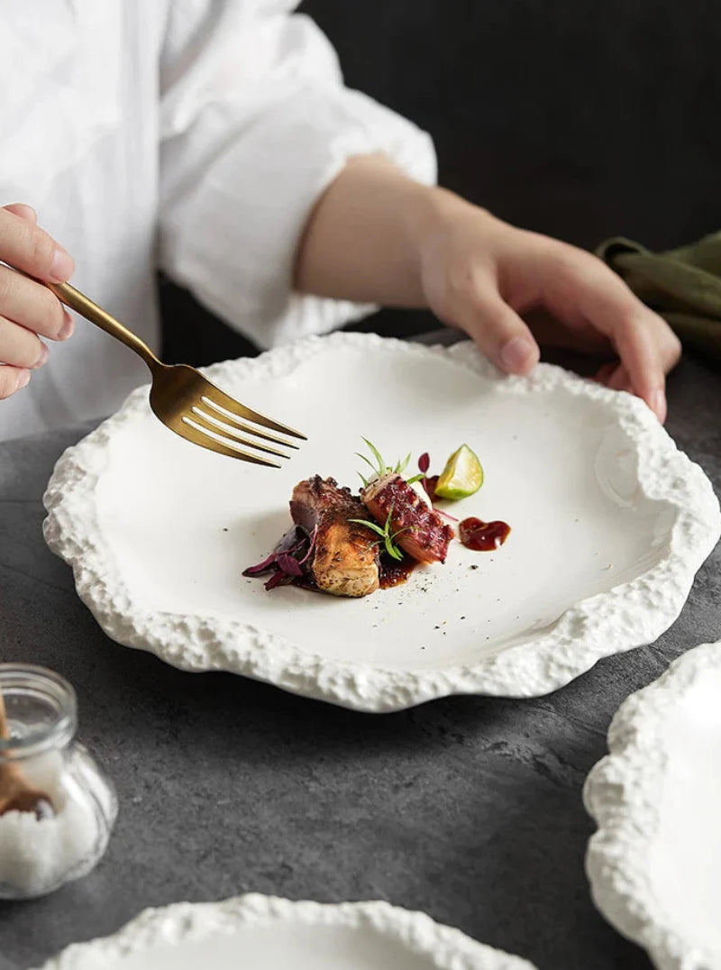 Coastal Wave Ceramic Plate