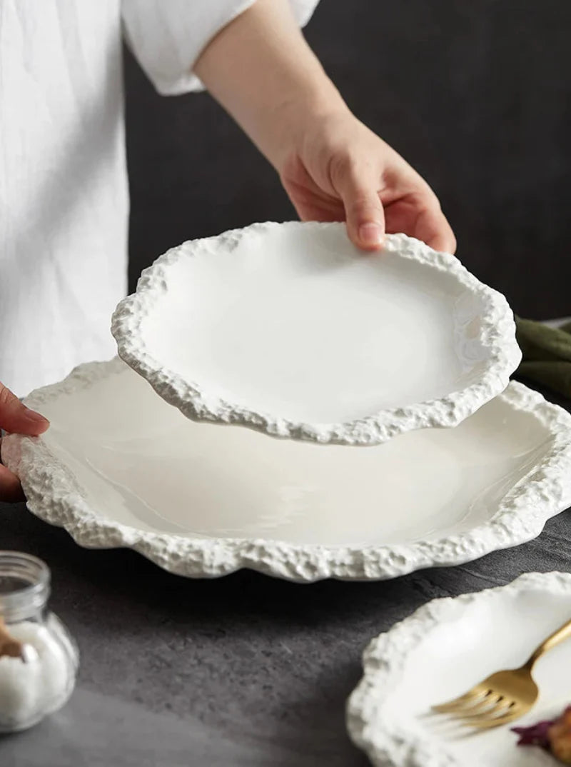 Coastal Wave Ceramic Plate