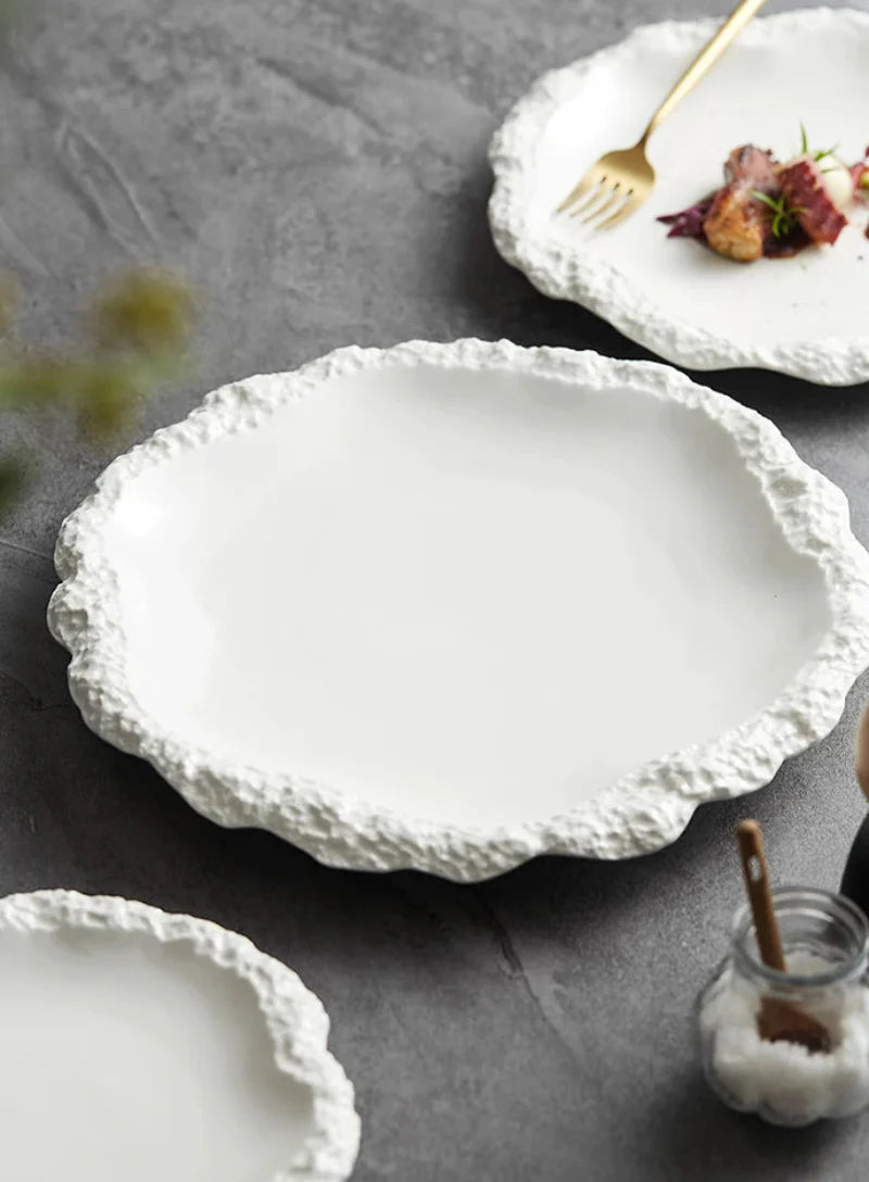 Coastal Wave Ceramic Plate