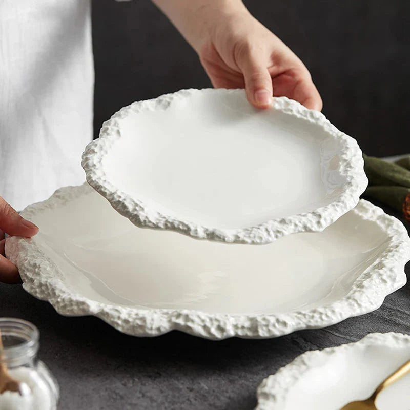 Coastal Wave Ceramic Plate