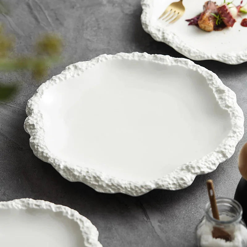 Coastal Wave Ceramic Plate