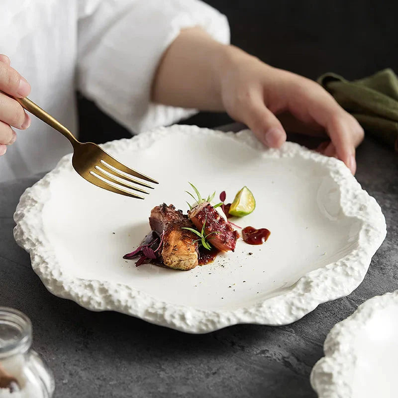 Coastal Wave Ceramic Plate