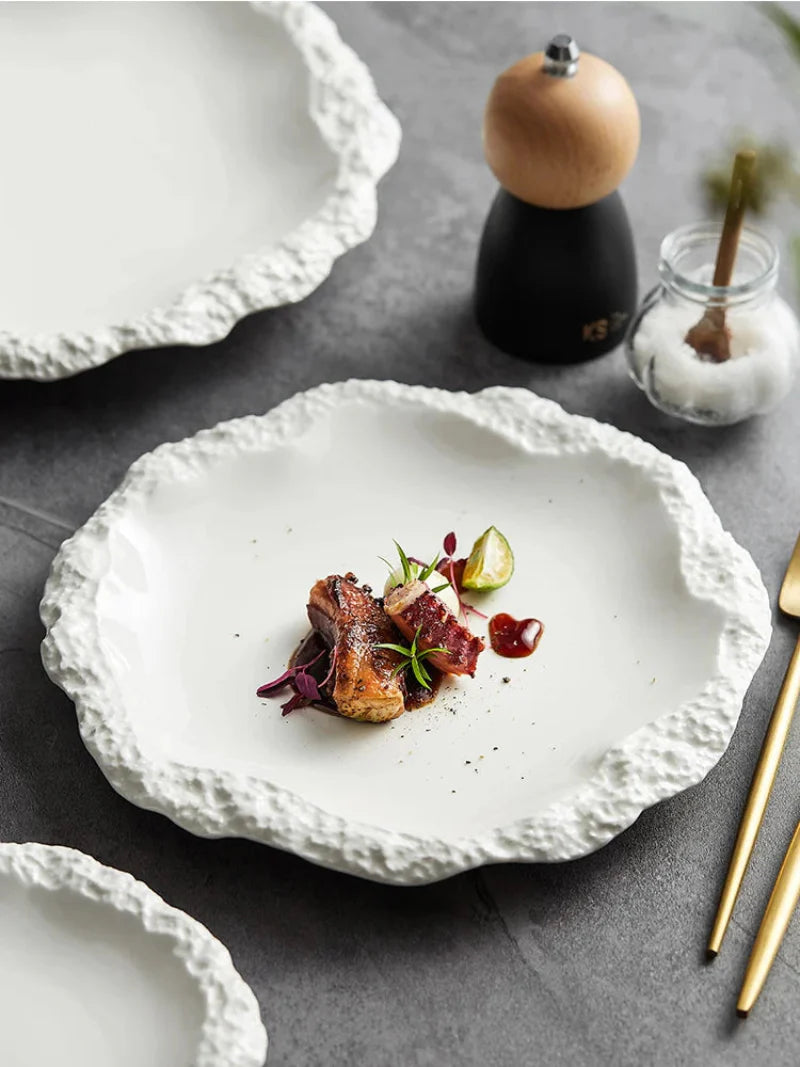 Coastal Wave Ceramic Plate