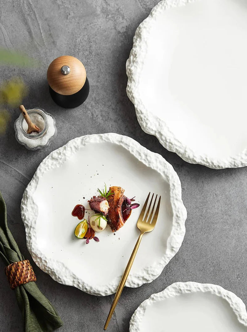 Coastal Wave Ceramic Plate