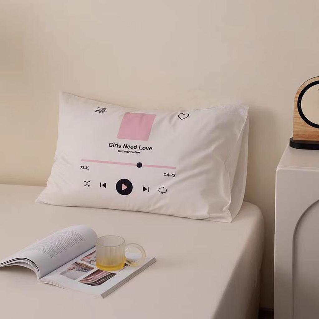 Coastal Summer Printed Pillowcase Pink Player