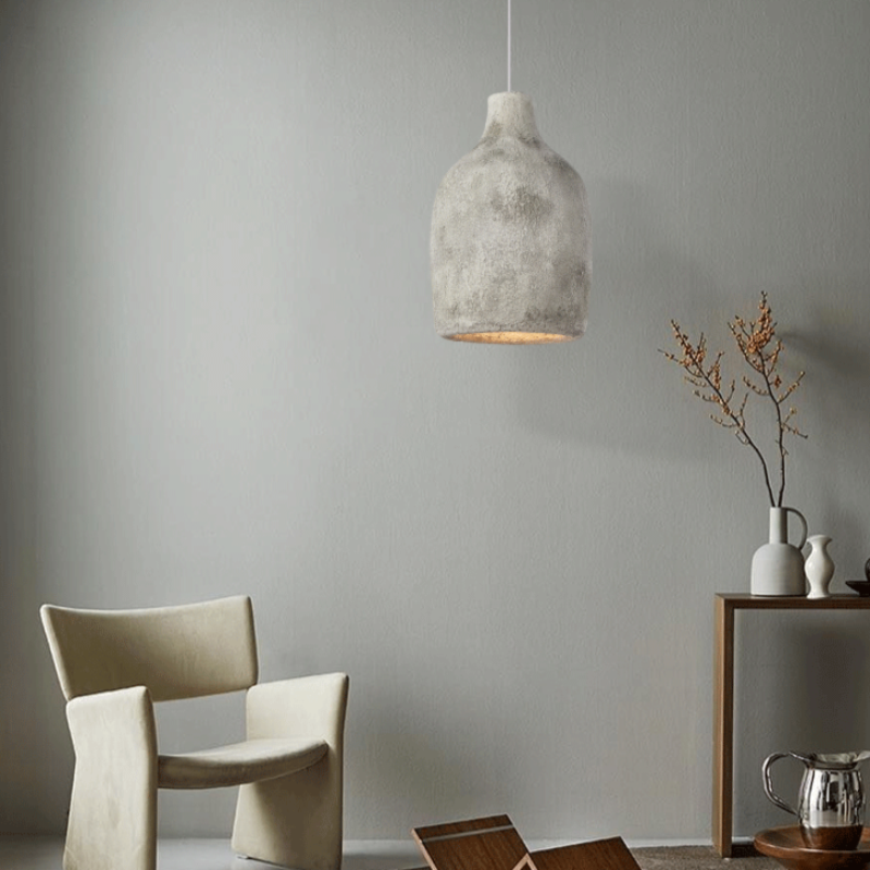 Cocoon Ceramic Resin Pendant Lamp