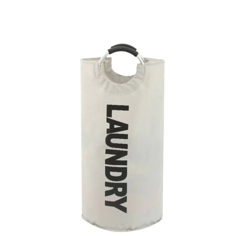 Collapsible Oxford Cloth Laundry Basket Light Ash
