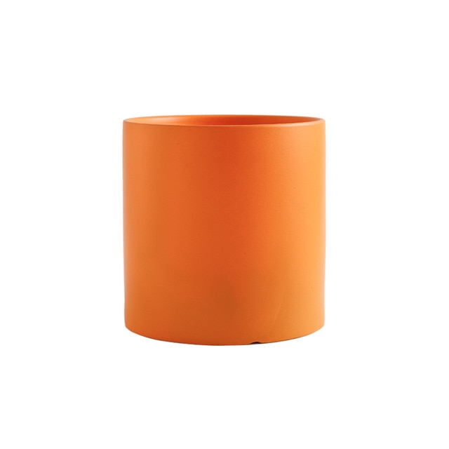 Color Clay 3" Mini Ceramic Succulent Planter Orange