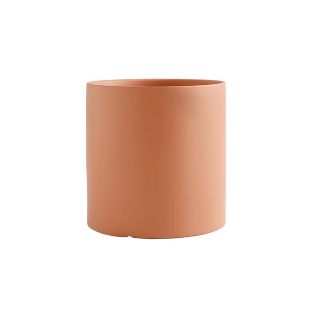 Color Clay 3" Mini Ceramic Succulent Planter Rust