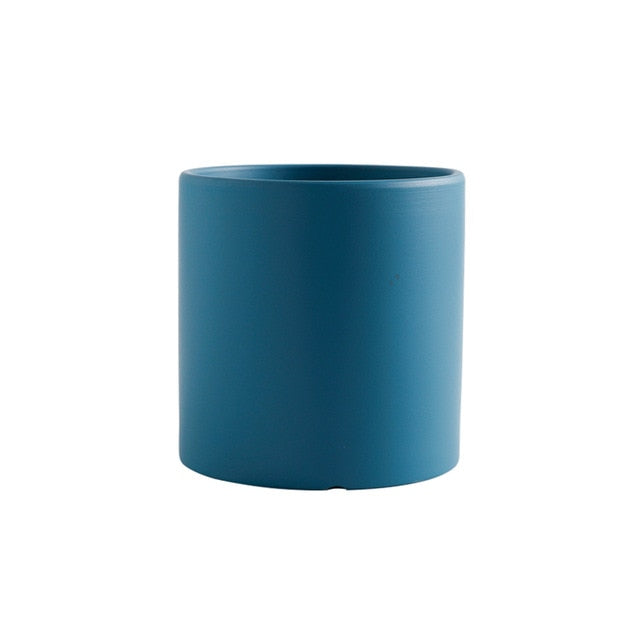 Color Clay 3" Mini Ceramic Succulent Planter Teal