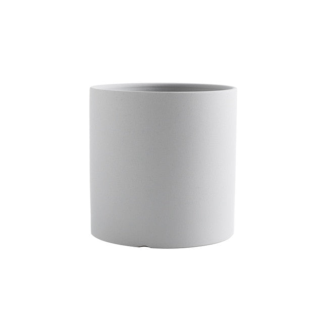 Color Clay 3" Mini Ceramic Succulent Planter Grey