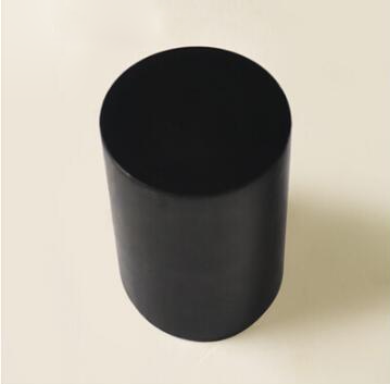 Color Drop Shapes Wooden Hook & Holder Cylindrical Black