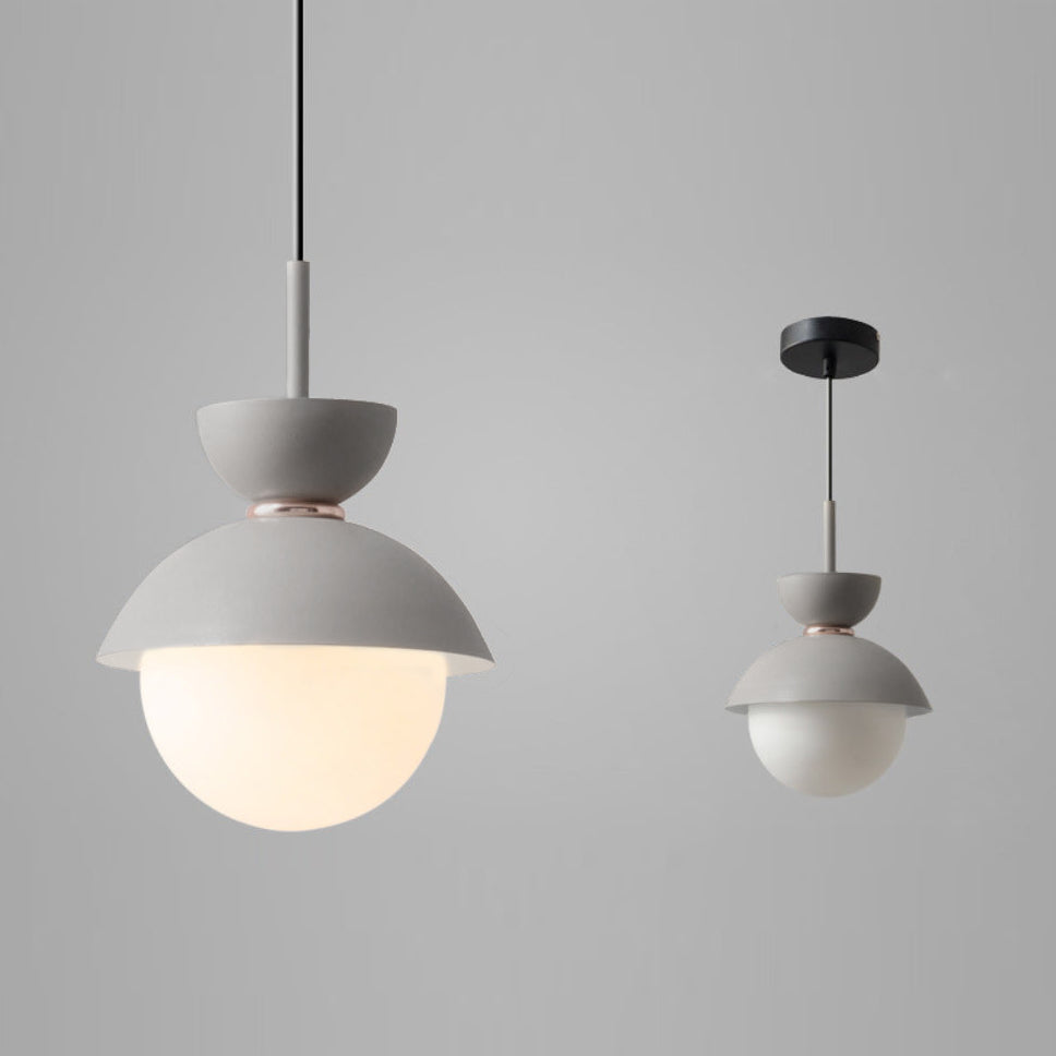 Color Eclipse Pendant Light Gray