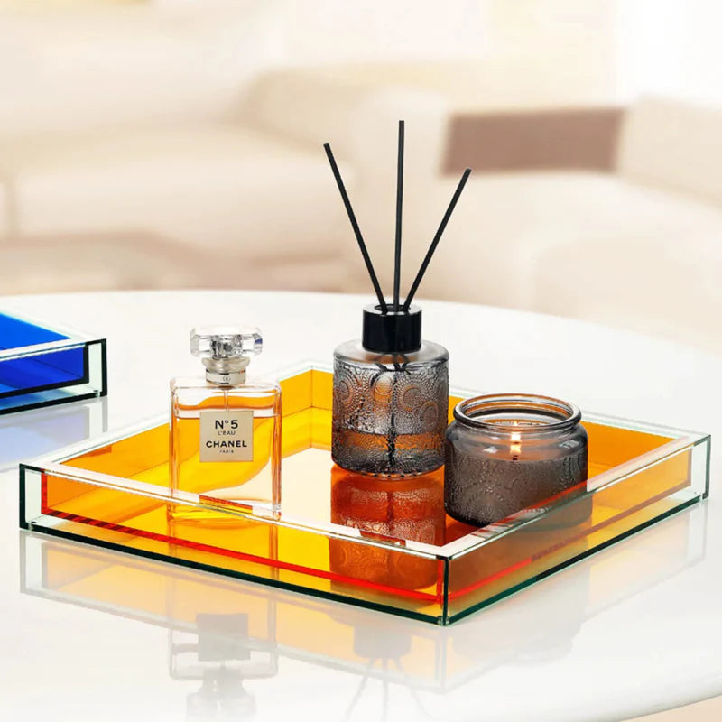 Color Pop Acrylic Serving Tray - Final Sale
