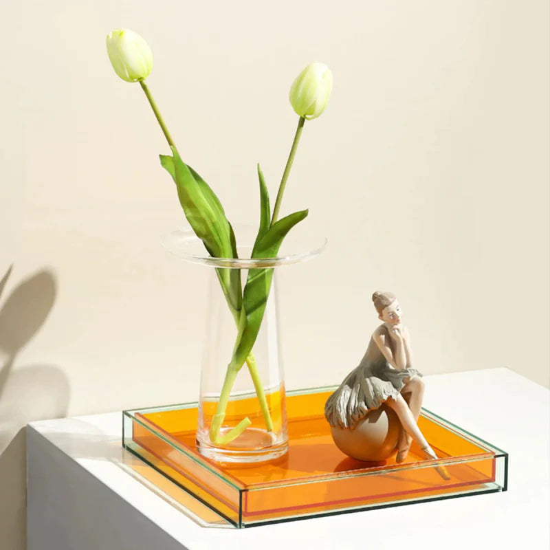 Color Pop Acrylic Serving Tray - Final Sale