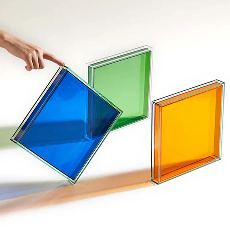 Color Pop Acrylic Serving Tray - Final Sale
