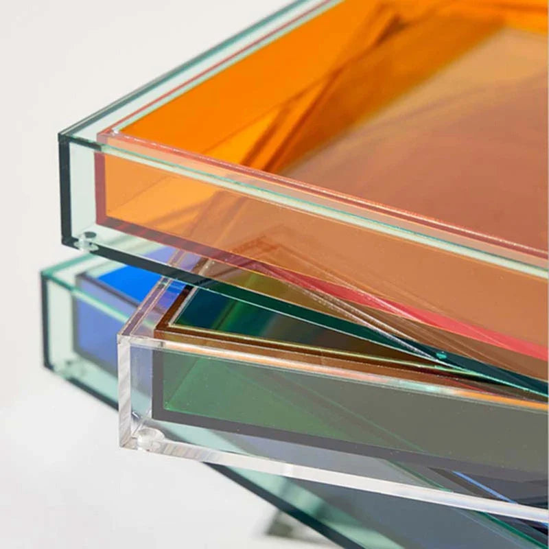 Color Pop Acrylic Serving Tray - Final Sale