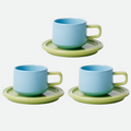 Color Wheel Coffee Cup Set