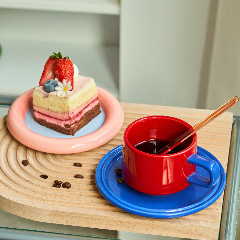 Color Wheel Coffee Cup Set