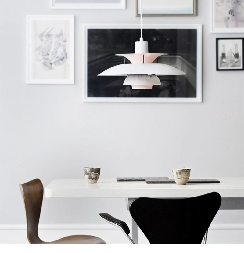 Colored Layered Pendant Light -Final Sale