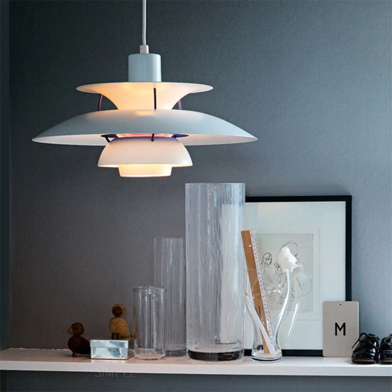Colored Layered Pendant Light -Final Sale